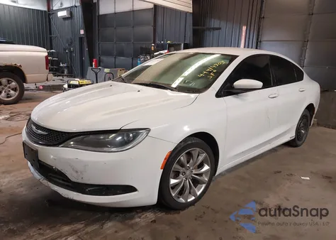2015 Chrysler 200 S из США, поврежденный, VIN 1C3CCCBG0FN505200